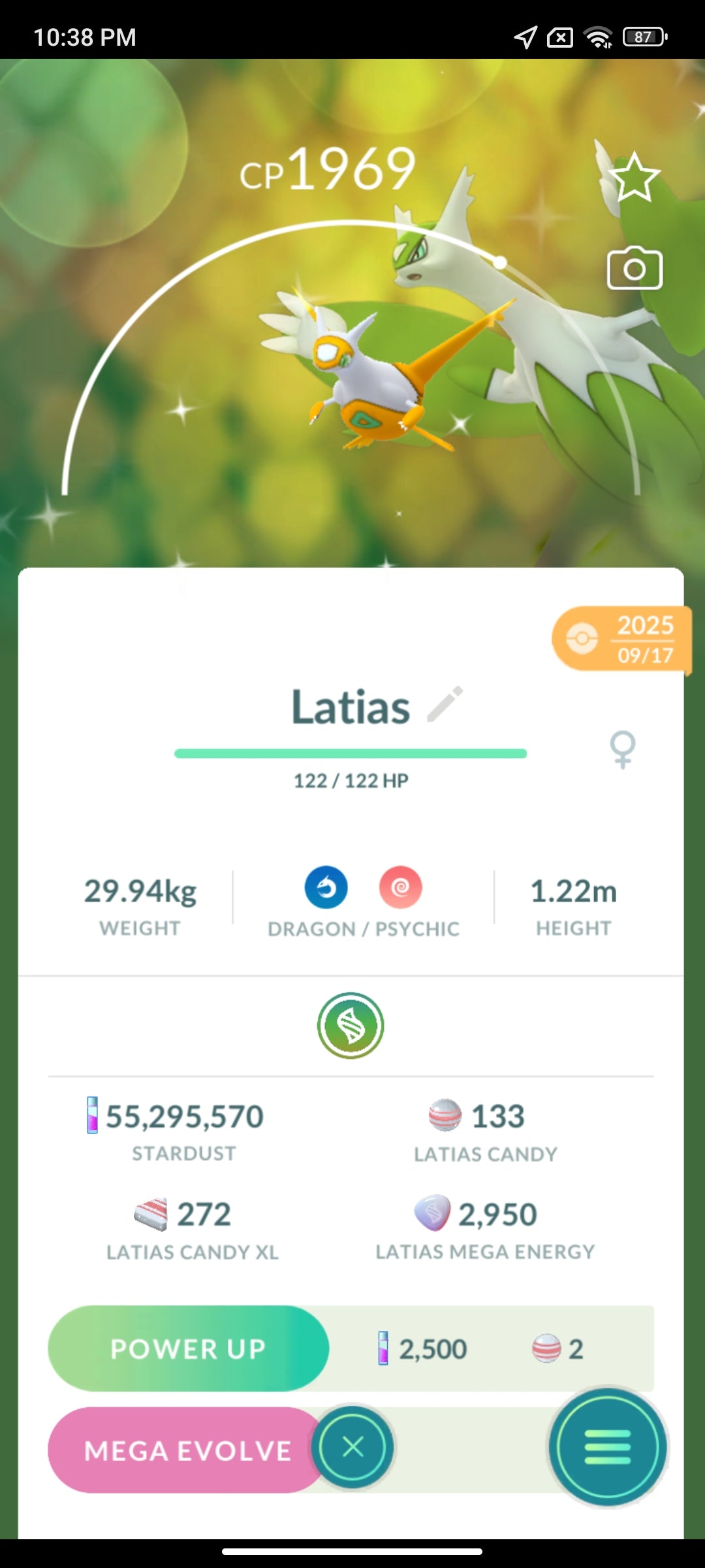 Shiny Latias Pokemon Go Trade