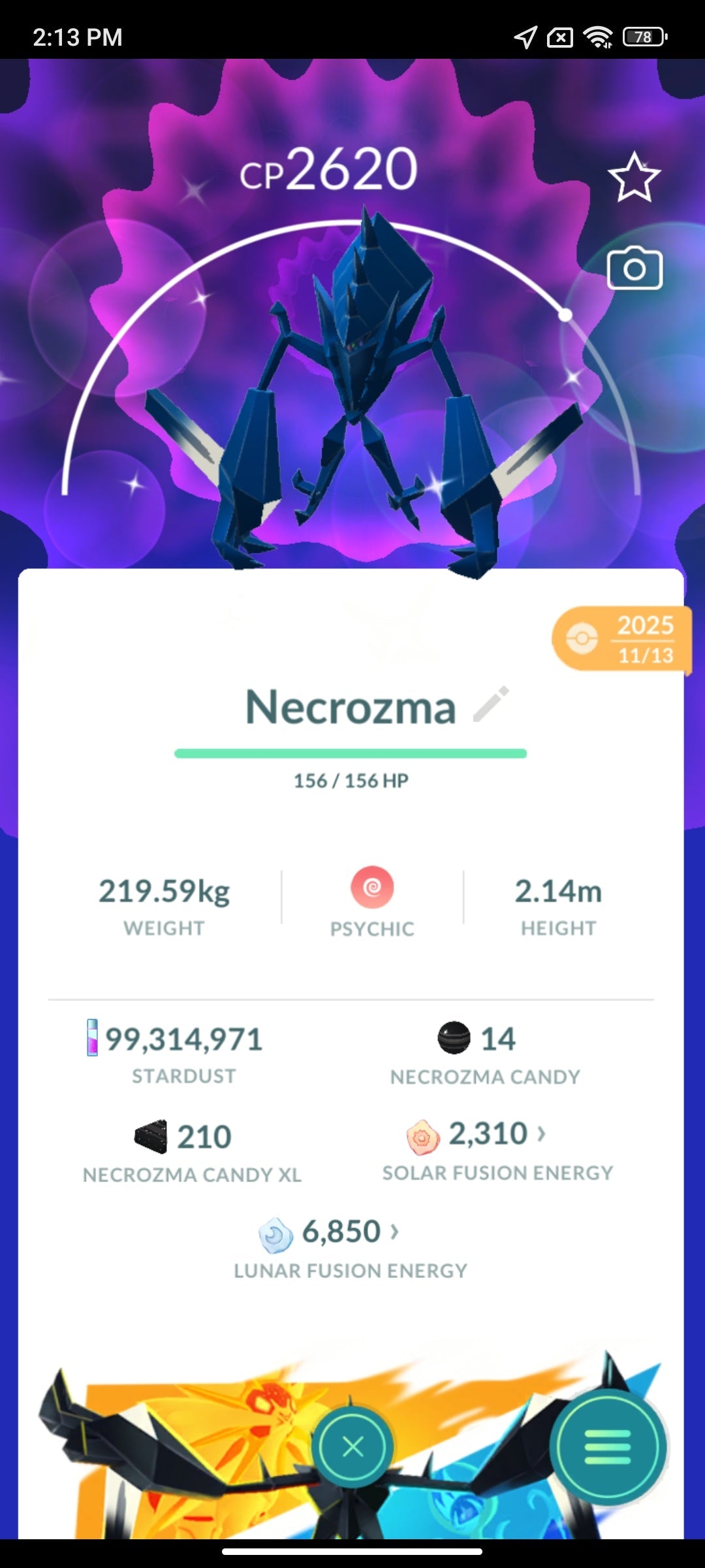 Shiny Necrozma Pokemon Go Trade