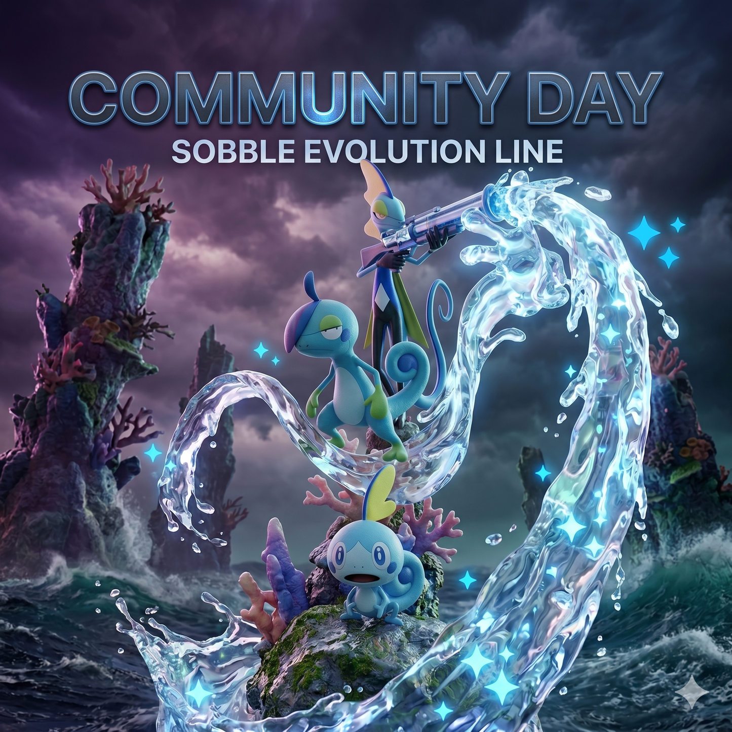 The Water Starter Returns: Sobble Community Day